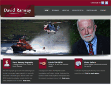 Tablet Screenshot of davidramsay.com